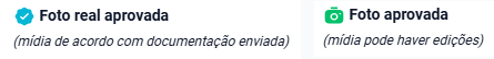 Status das fotos